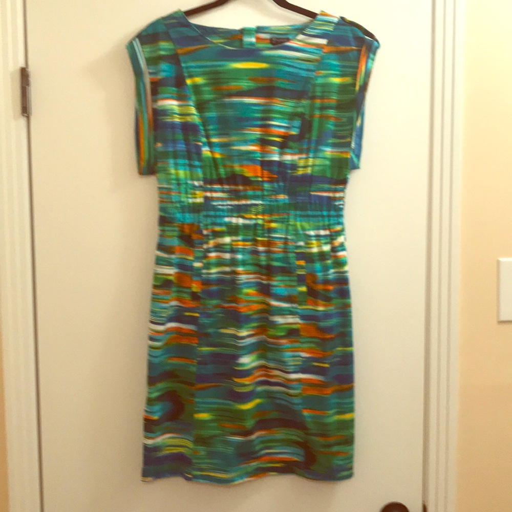 Cute little watercolor dress!